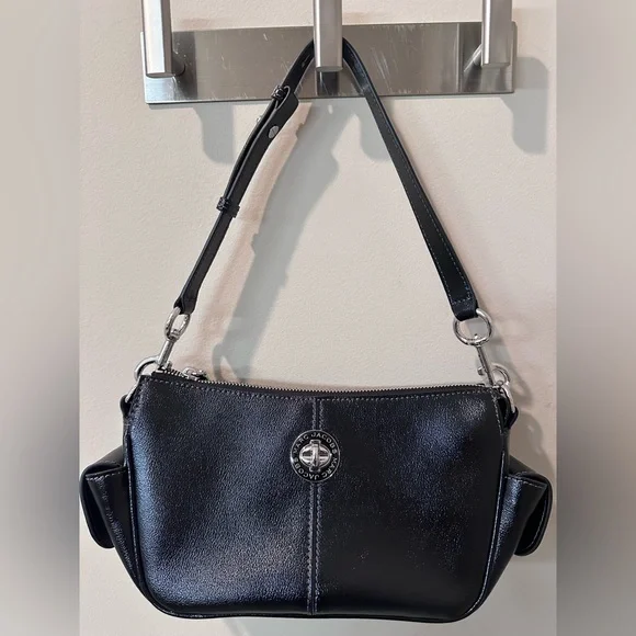 Marc Jacobs Signet Turnlock Leather Shoulder Bag â Pristine ⨠Retail: $458 - Picture 1 of 16